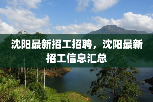 沈陽最新石家莊阿鷗環(huán)?？萍加邢薰菊泄ふ衅?，沈陽最新招工信息匯總