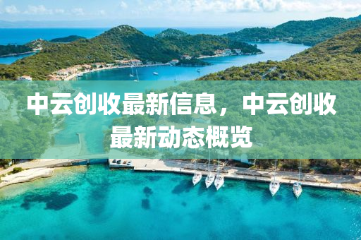 中云創(chuàng)收最新信息，中云創(chuàng)收最新動態(tài)概覽