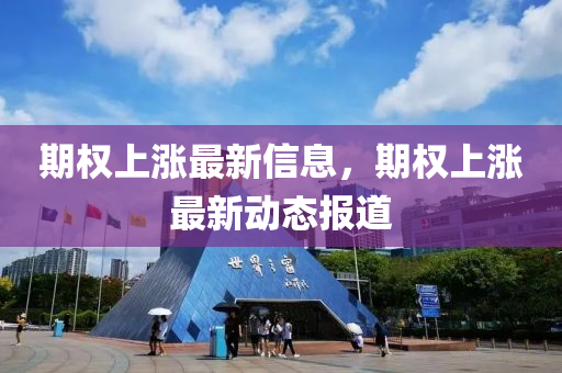 期權上漲最新信息，期權上漲最新動態(tài)報道