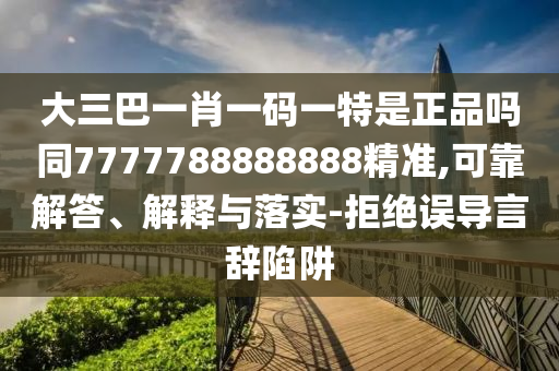 大三巴一肖一碼一特是正品嗎同7777788888888精準(zhǔn),可靠解答、解釋與落實-拒絕誤導(dǎo)言辭陷阱