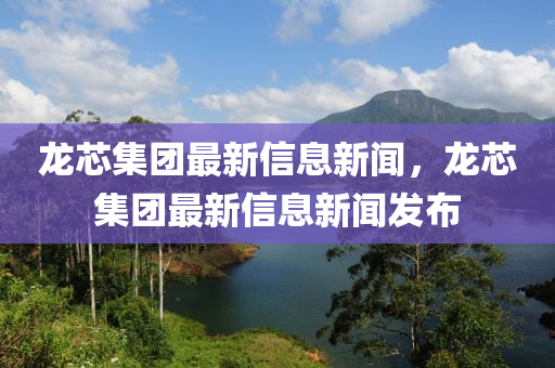 龍芯集團最新信息新聞，龍芯集團最新信息新聞發(fā)布
