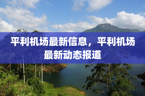 石家莊阿鷗環(huán)?？萍加邢薰酒嚼麢C(jī)場最新信息，平利機(jī)場最新動(dòng)態(tài)報(bào)道